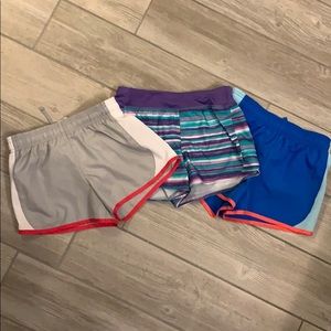 3/$12 Set of 3 Girls Athletic Shorts